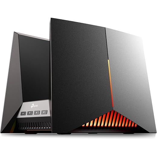 TP-Link BE19000 Tri-Band Wi-Fi 7 Gaming Router (Archer GE800): 12-Stream, 19 Gbps, 2×10G + 4×2.5G Ports, USB 3.0, Turbo Acceleration, Gaming Port & Panel, RGB, EasyMesh, HomeShield.