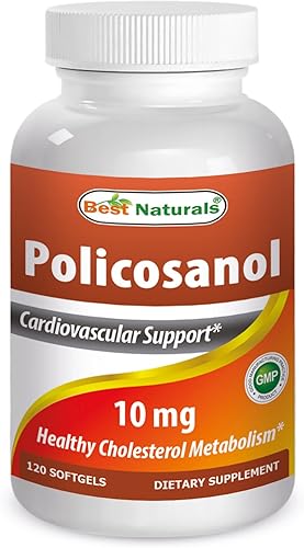 Miniatura 1 de Best Naturals Policosanol 10 mg 120 cápsulas