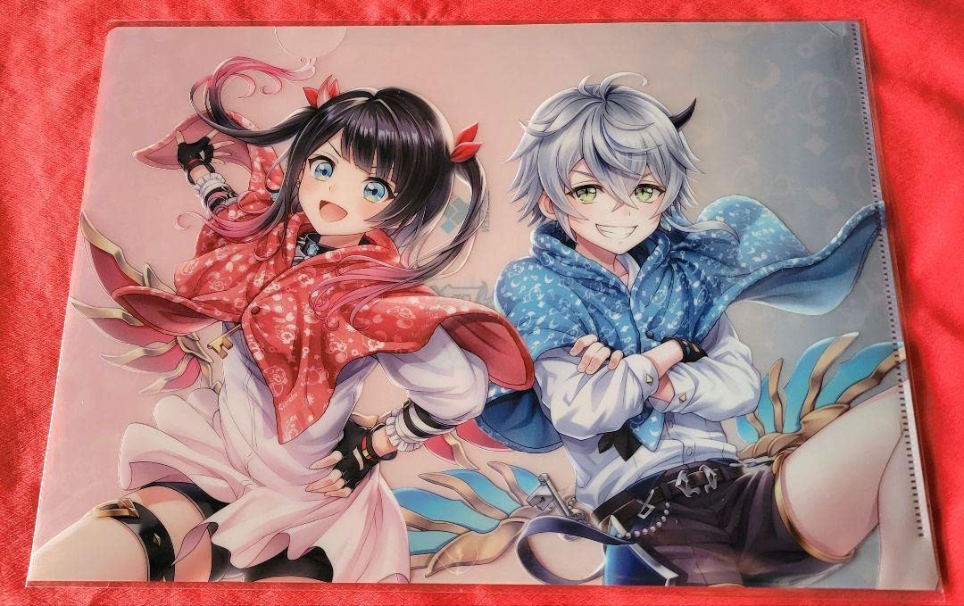 Amazon.co.jp: 白猫プロジェクト クロカ&シロー クリアファイル : おもちゃ