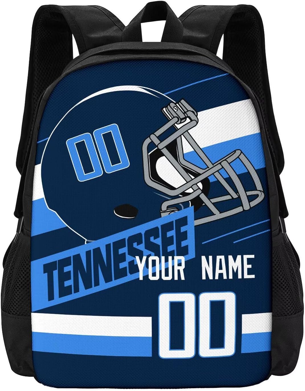 ANTKING Buffalo Backpack for School Custom Name Number Backpack for Boys Kids Youth Men Gifts