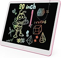 Vista 12 de KOKODI Tableta de escritura LCD, regalos para niños y niñas de 3 años, tableta de dibujo de 10 pulgadas, tablero colorido para garabatear