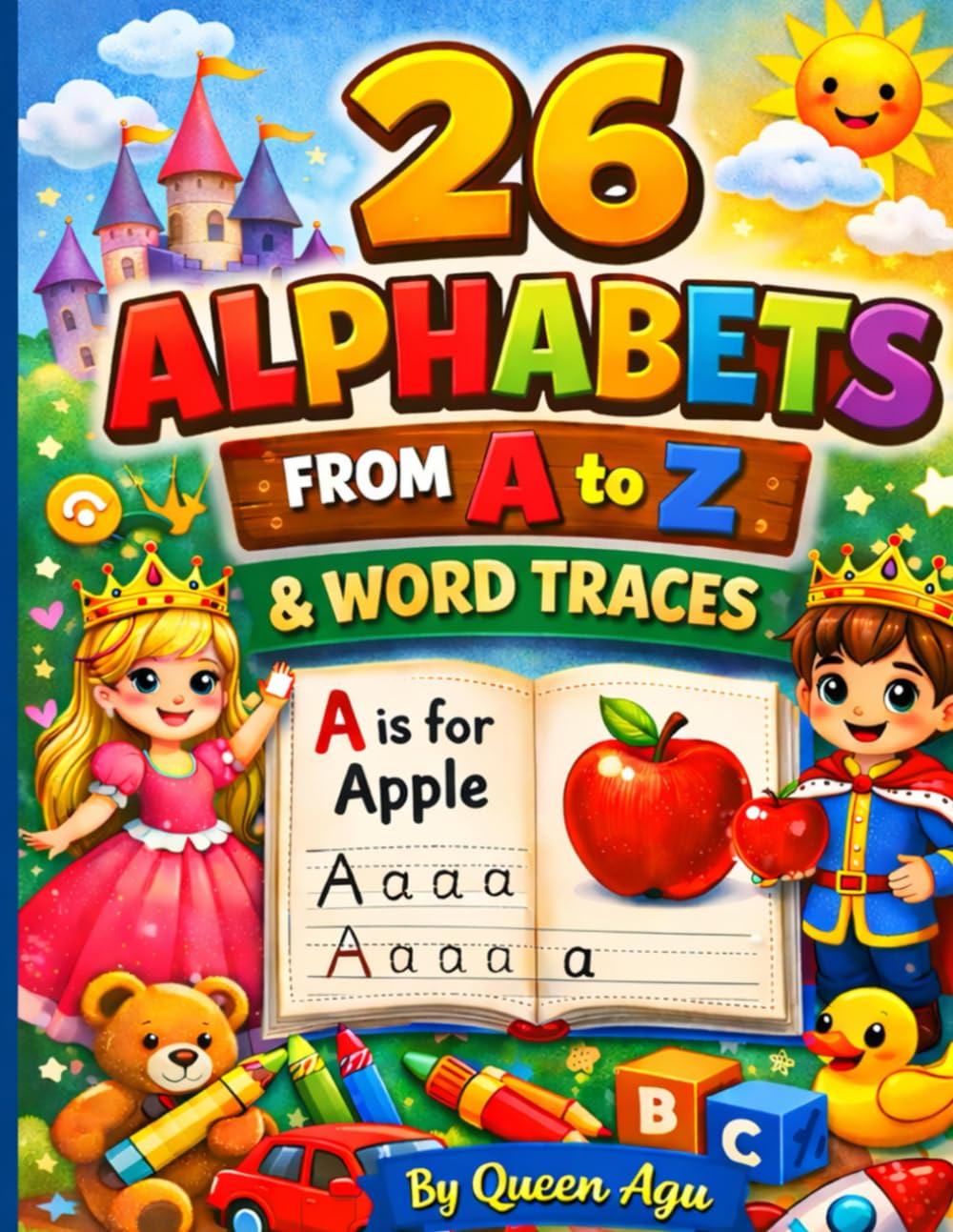 26 ALPHABETS FROM A to Z & WORD TRACES