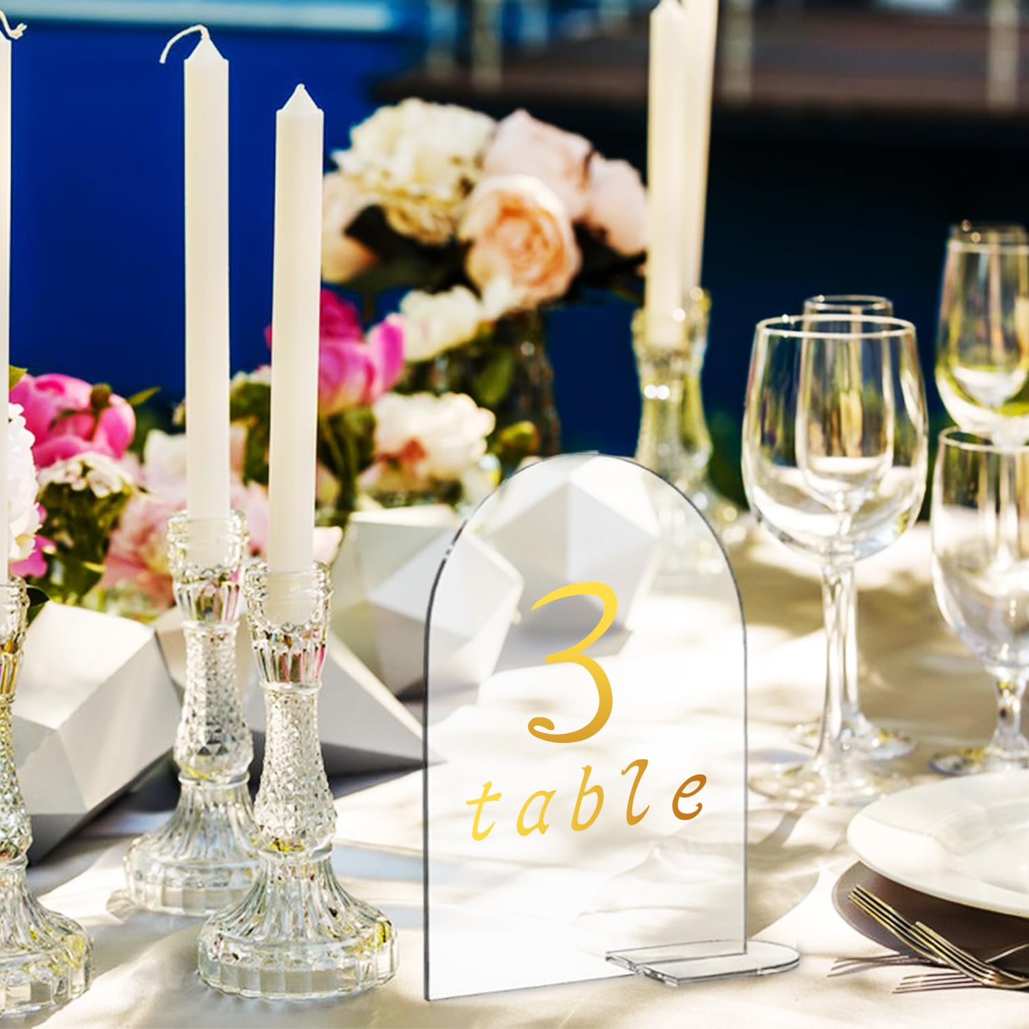Plan de Table Mariage, 20pcs Numero Table Mariage, Numero de Table