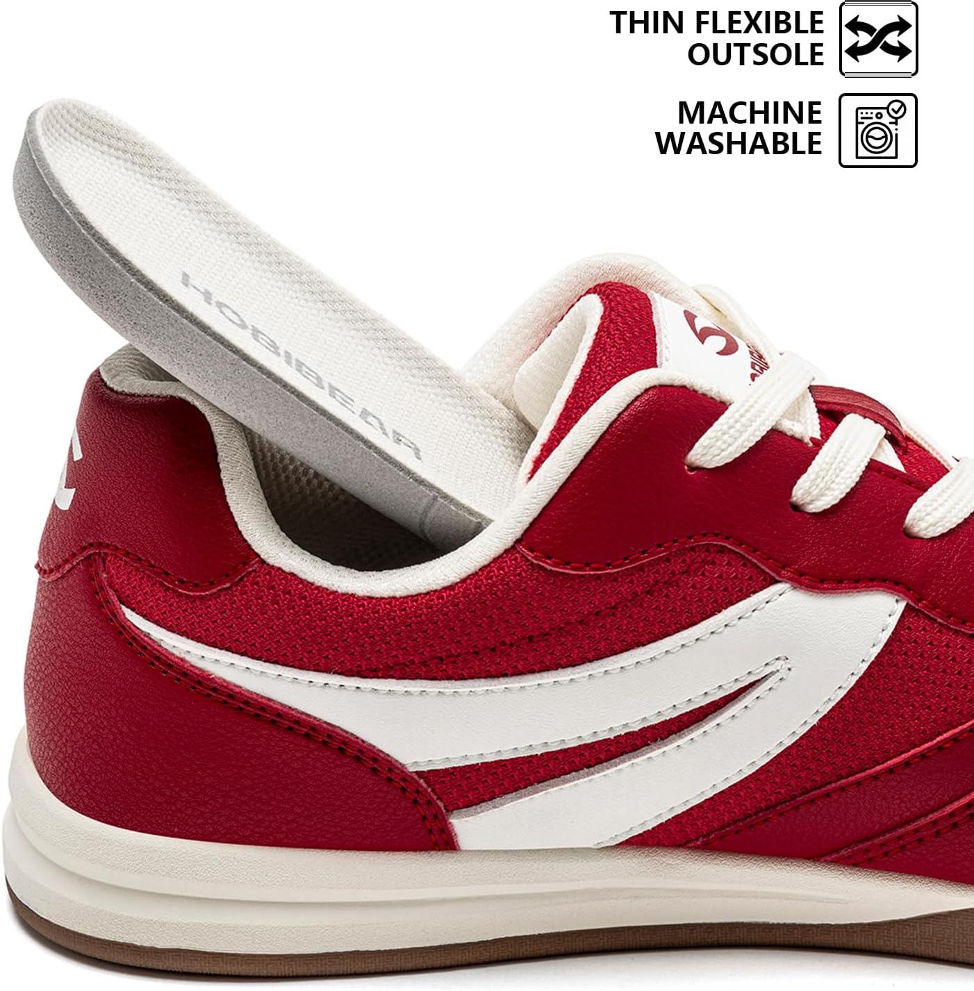 HOBIBEAR Women Barefoot Shoes | Wide Toe Box | Lightweight Casual Sneakers