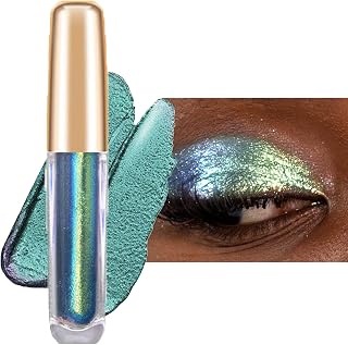 Chameleon Liquid Eyeshadow,Metallic Eyeshadow Liquid Intense MultiColor Shifting, Sparkling,Multichrome Eye Shadow Glitter High Pigment Longer-Lasting With No Creasing,Quick-Drying Makeup (#05)