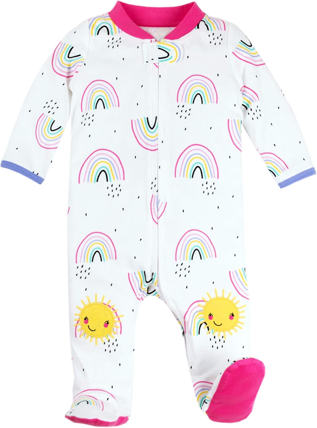 Lamaze Baby Sleep N Play, Footed Sleepwear, 2 Pack