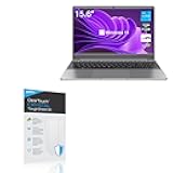 BoxWave Screen Protector Compatible with ECOHERO Lambda Laptop (15.6 in) - ClearTouch Crystal ToughShield 9H (2-Pack), Clear 9H Tough Flexible Film Screen Protector