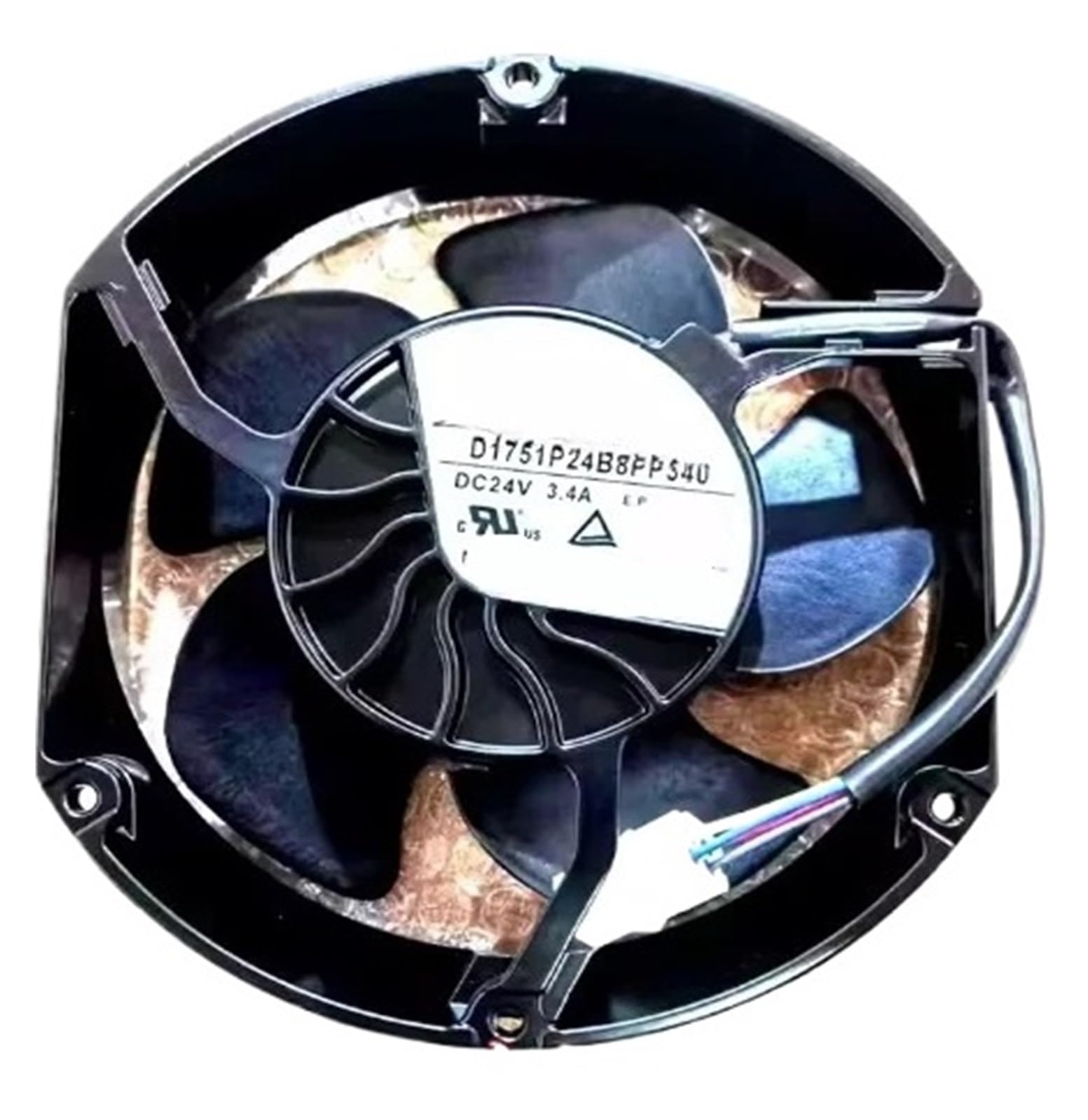Ventilateur D1751P24B8PP340 pour éliminer la surchauffe des armoires électriques 24V