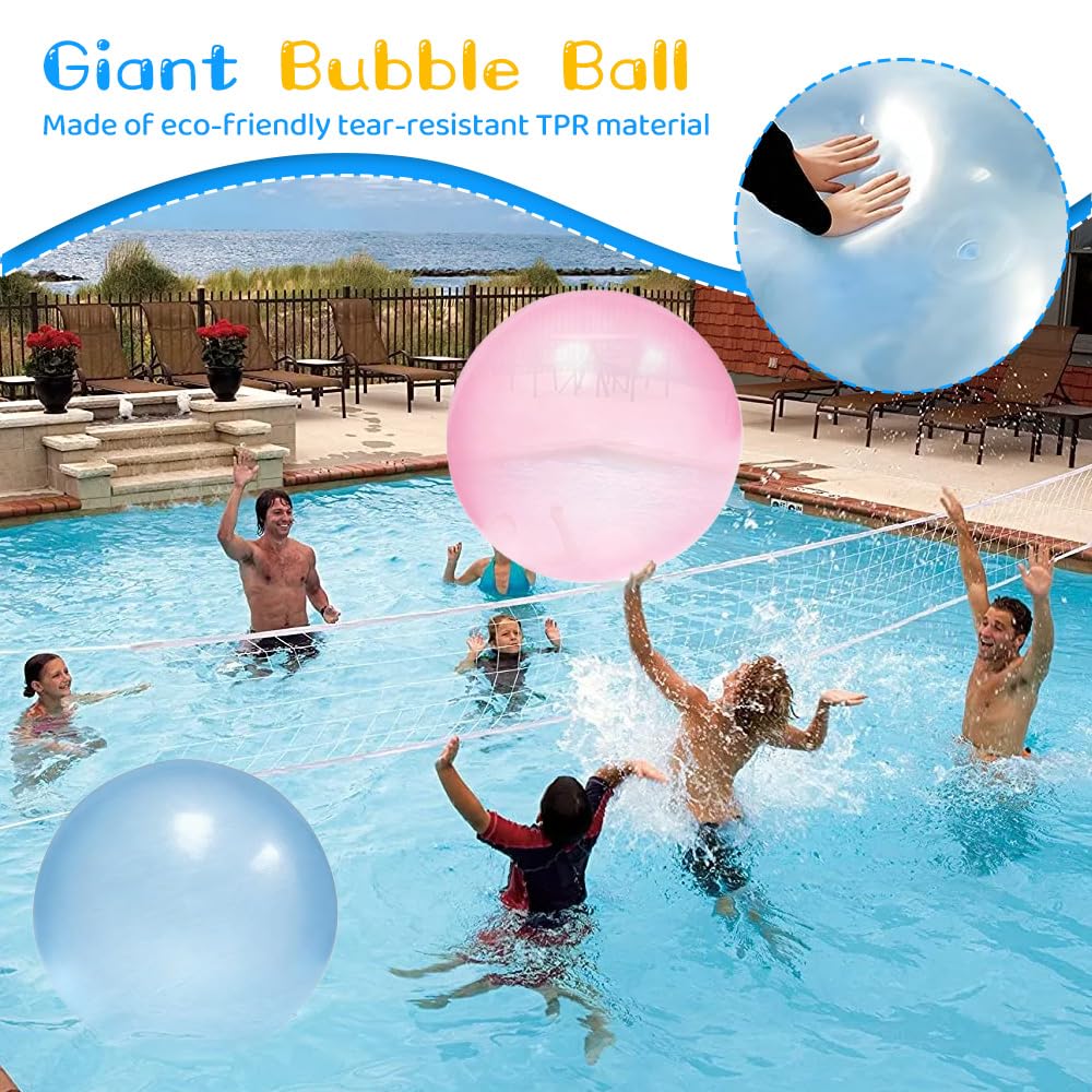 Lot De 3 Ballons D’eau Gonflables 35 Cm – VINEST – Motifs été (pastèque, Cocotier, Crabe) – Jouet Piscine Et Plage