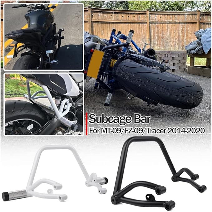 Motorcycle Steel Stunt Subcage Subcage Rear Passenger Foot Peg