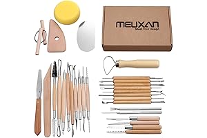 Meuxan 30PCS Ceramic Tool Set: Unleash Your Inner Artist with Precision Tools