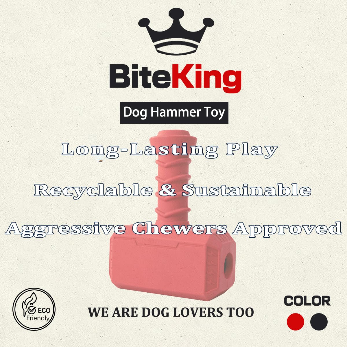 Juguetes para perros para masticadores agresivos, juguete indestructible de goma natural para perros grandes, juguete masticable duradero para perros súper masticadores