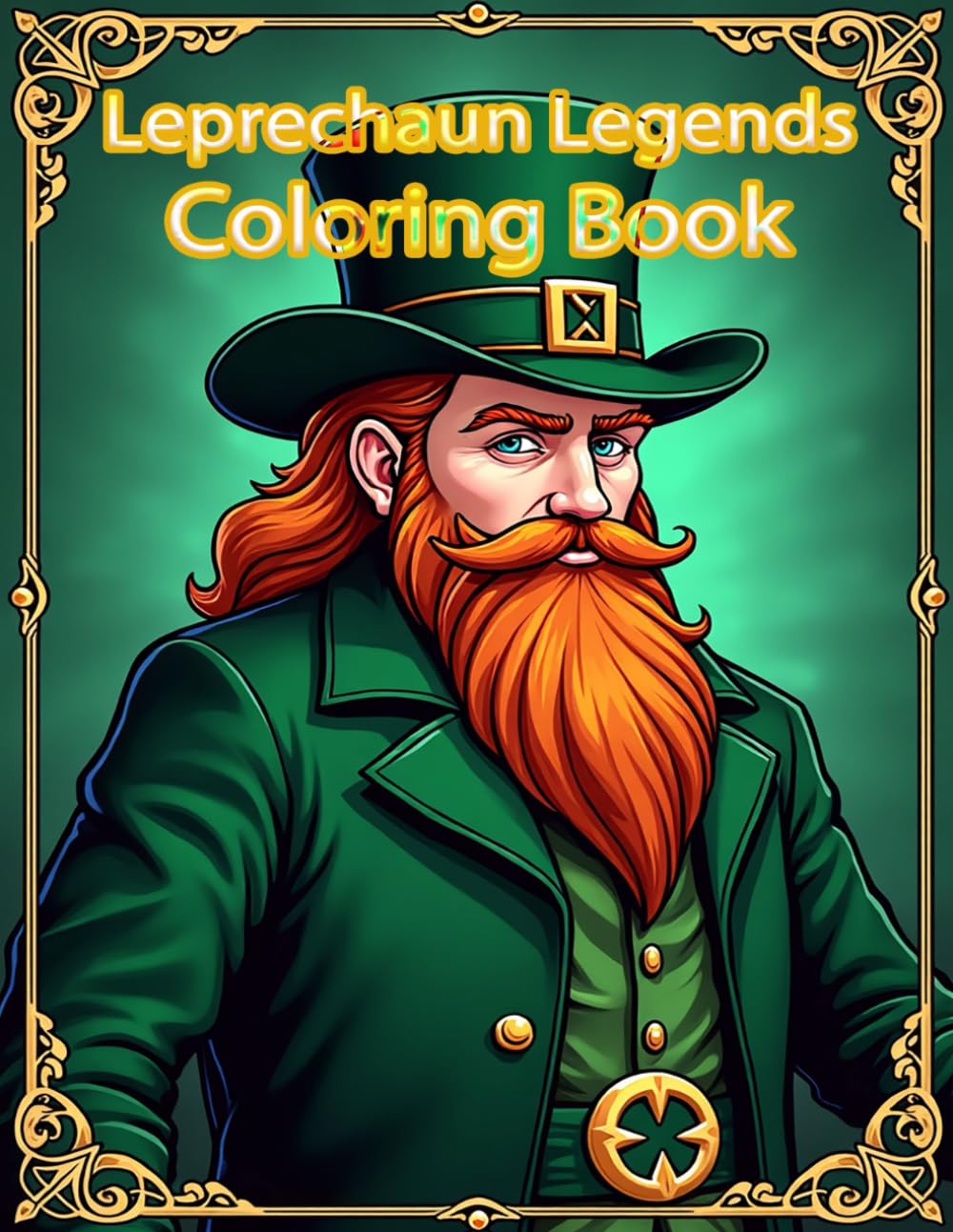 Leprechaun Legends Coloring Book: A Relaxing St. Patrick’s Day Coloring Book Featuring Magical Leprechauns and Celtic Fantasy Art
