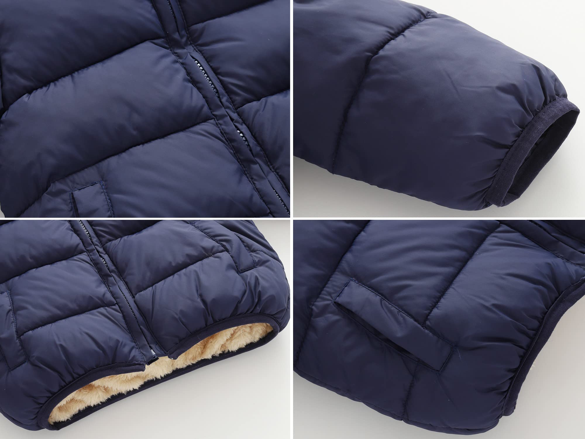 Giacca invernale per bambini Cappotto per neonati Cappotti per ragazzi leggeri Giacche in pile da neve