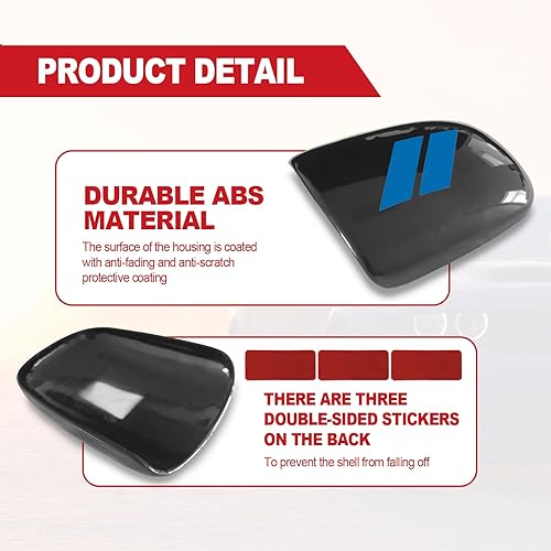 Miniatura 3 de Pomo de palanca de cambios de plástico ABS para decoración interior, protector de palanca de cambios, compatible con accesorios Dodge Charger