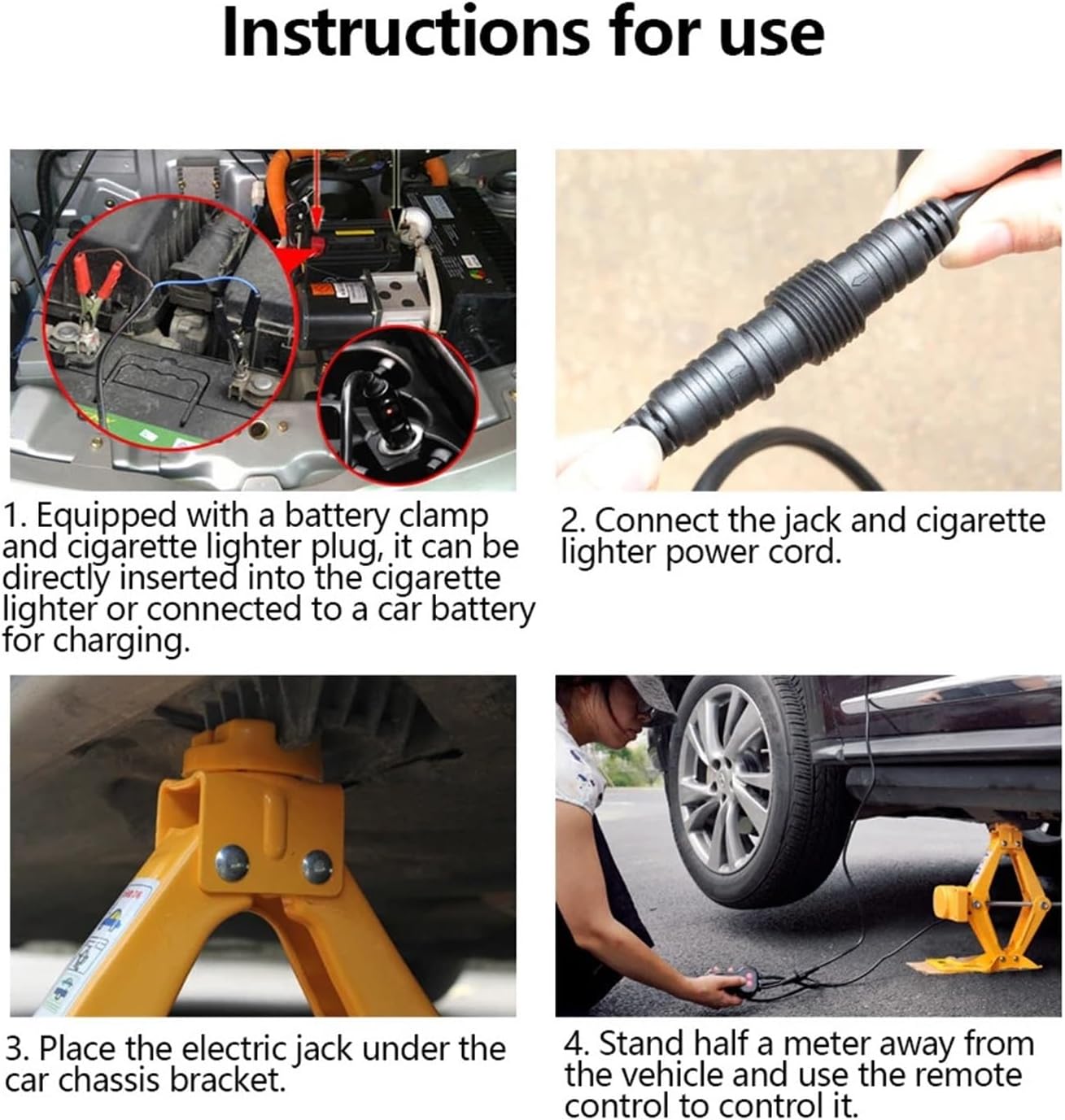 Car Jacks Portable Scissor Jacks Automatic Lifting 2Ton Machinisms Lift Jack Wheel Disassembly Replacement Aid Tools Floor Jack