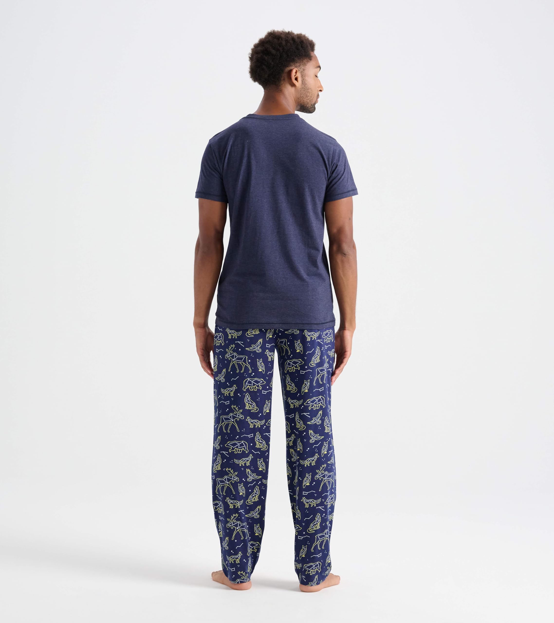 Hatley Black Bears On Natural - Parte de Abajo de Pijama para Mujer