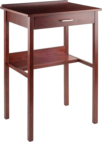 Winsome Ronald High Desk, Walnut