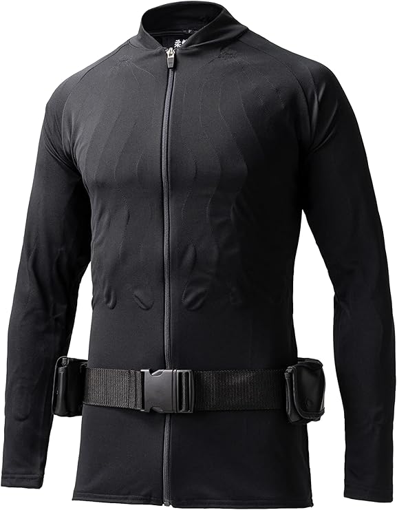 Amazon.co.jp: [涼神服] 水冷シャツ 長袖ジップアップ 500mlパウチ