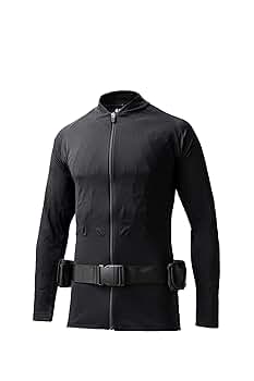 涼神服　半袖ジップアップLL 黒 Amazon.co.jp: [涼神服] 水冷シャツ 長袖ジップアップ 500ml