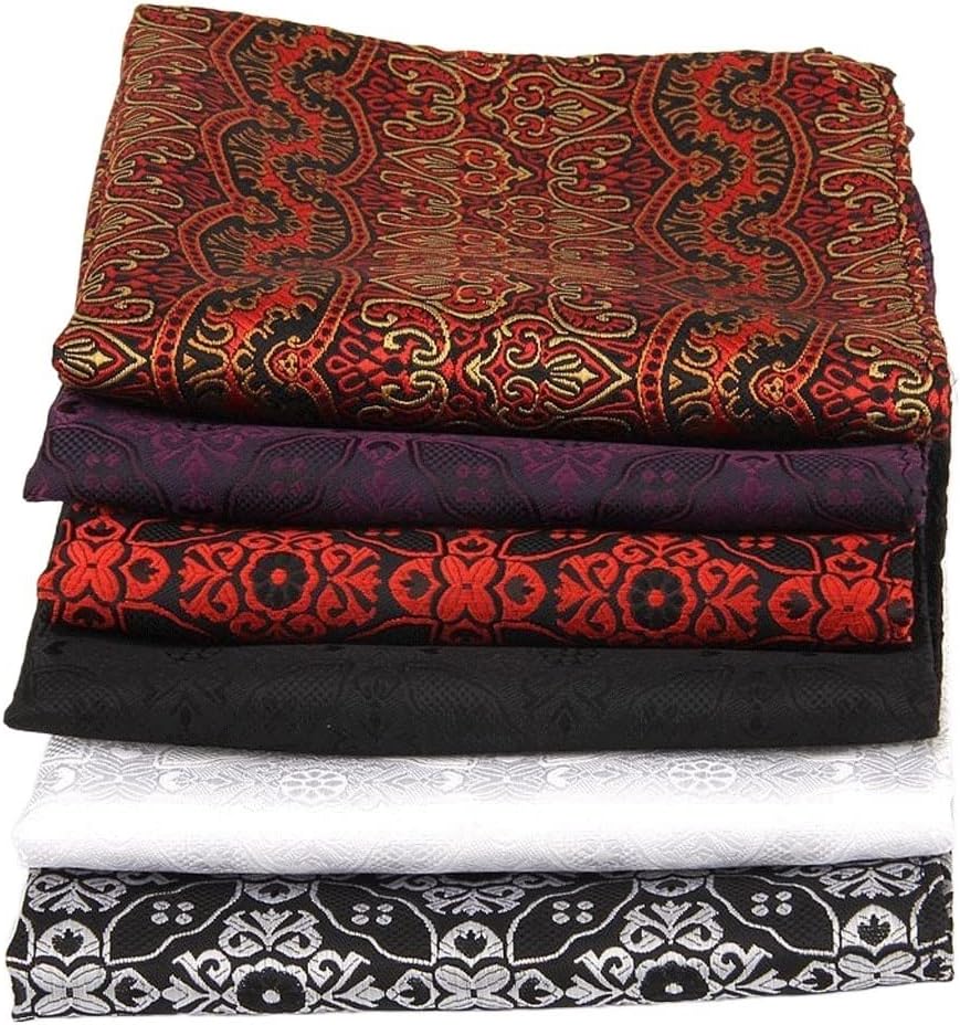 Printed Men's Banquet Pocket Towel Suit Accessories Small Square