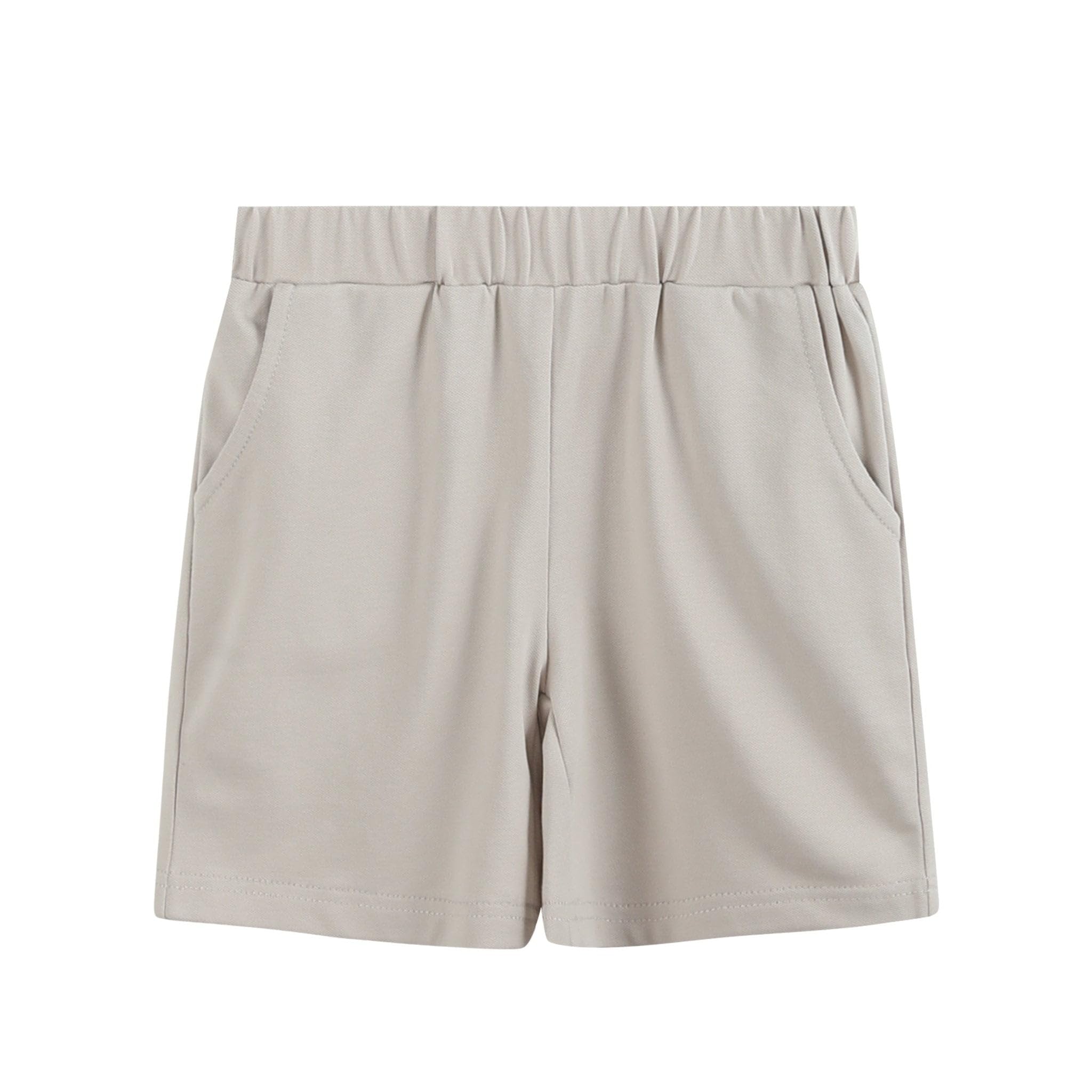 Lil cactus Light Brown Boys Mallard Short, 6-12 Months
