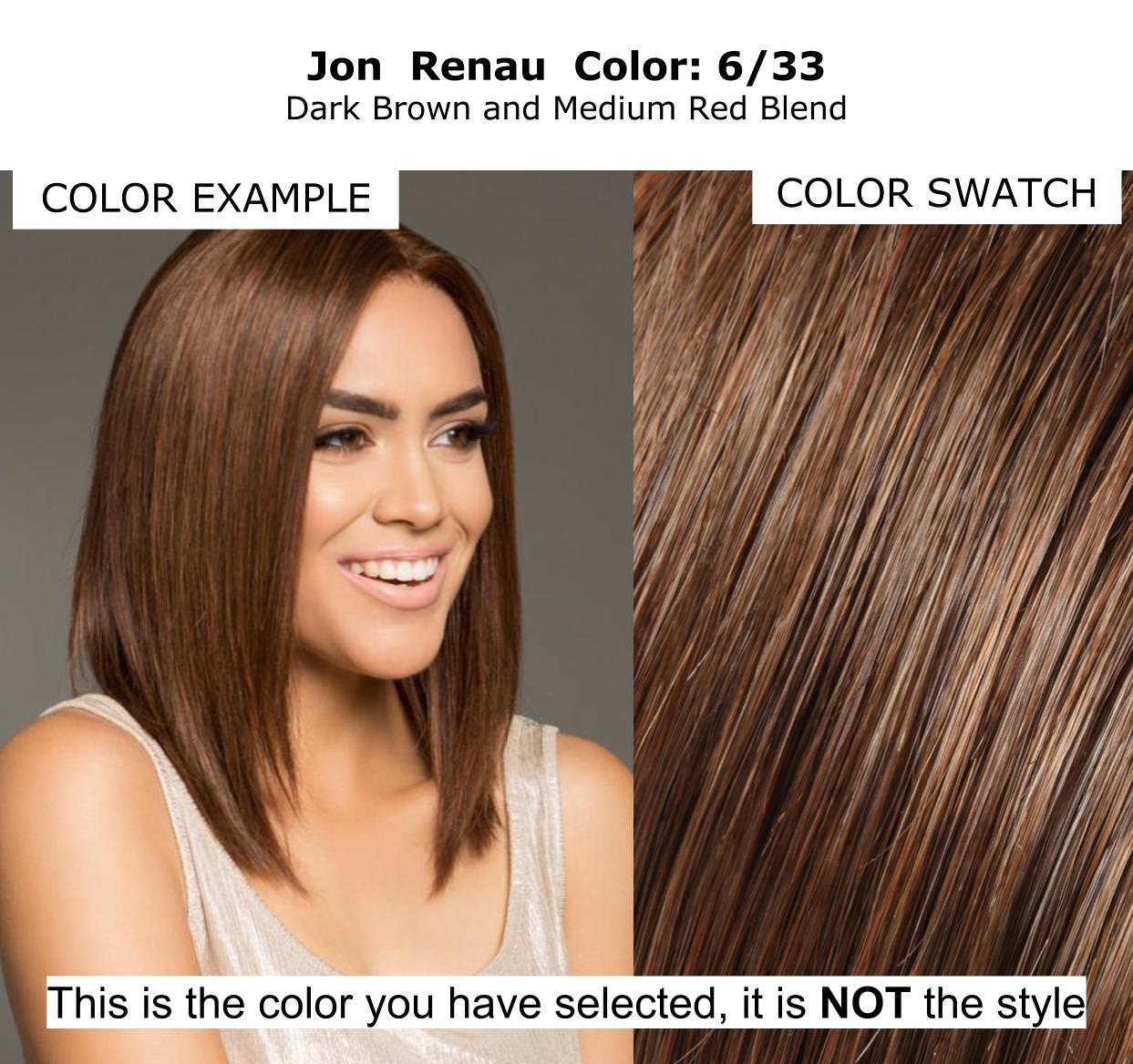 Bundle - 7 items: Jon Renau Carrie Human Hair Wig, Christy's Wigs Q & A Booklet Luxury Shampoo & Conditioner Blown Away Treatment Mist Wide Tooth Comb (Wig Color Selected: 6_33)