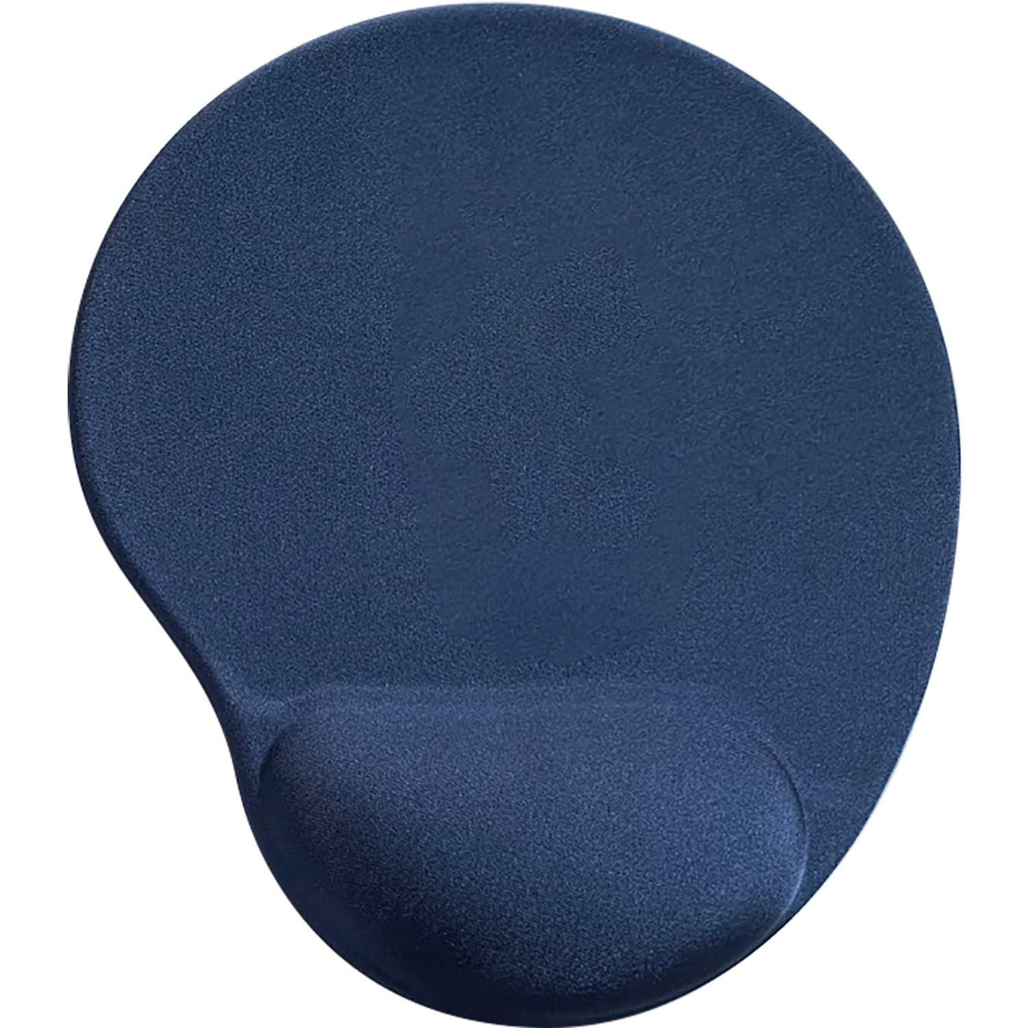 45162 Gel Mouse Pad, Wrist Rest, 9-Inch x10-Inch x1-Inch , Blue