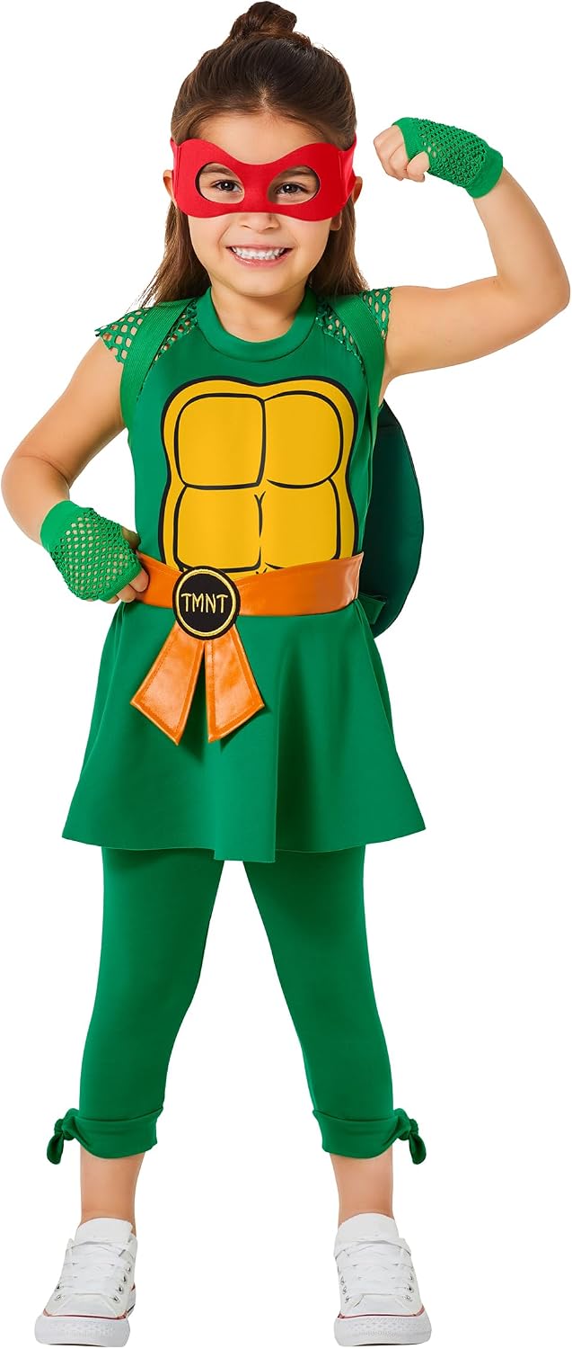 Spirit Halloween Teenage Mutant Ninja Turtles Toddler Dress Costume | Officially Licensed | TMNT | Baby Costumes