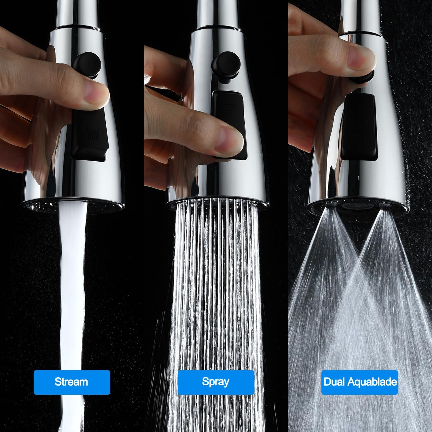 Cabezal De Grifo De Cocina De 360 °, Extensor De Grifo De Ahorro De Agua, Rociador De Fregadero