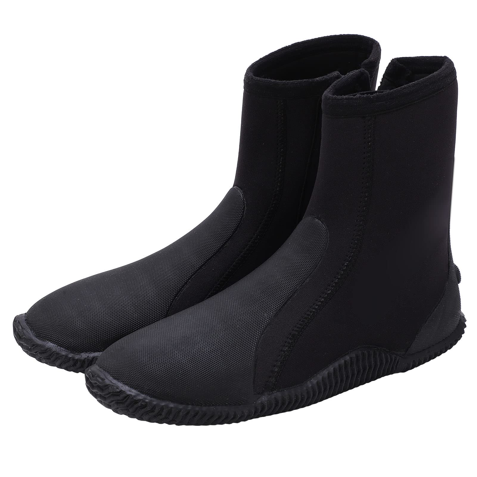 Buty do nurkowania dla mężczyzn i kobiet, 7 mm, z neoprenu, antypoślizgowa podeszwa, ochrona palców, klamra do nurkowania, pływania, sportów na plaży (rozmiar 9)