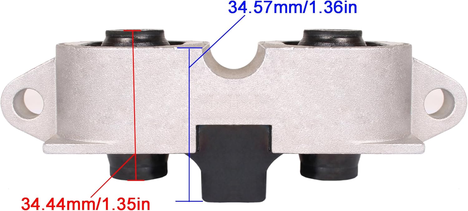SouthMarine Outboard Engine 68T-44517-00-00 68T-44517-10-00 68T-44517-00-94 68T-44517-10-94 Rubber Mount Damper Upper Side for Yamaha 8HP 9.9HP F8 F9.9 Shock Absorber