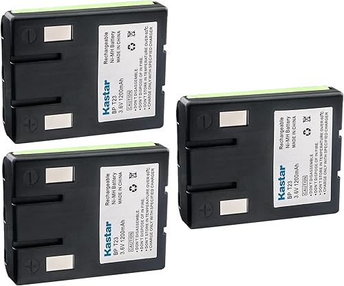 Miniatura 5 de Kastar Paquete de 4 baterías de repuesto para GE TL96502, TL86502, TL-86502, TL26502, TL-26502, TL-96502, Sharp CL-905, CL-960id, CL-980id, CL905,