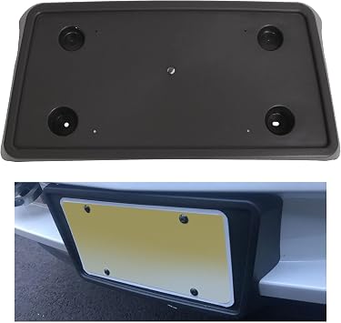 Front License Plate Frame Tag Bracket Holder Compatible with Silverado