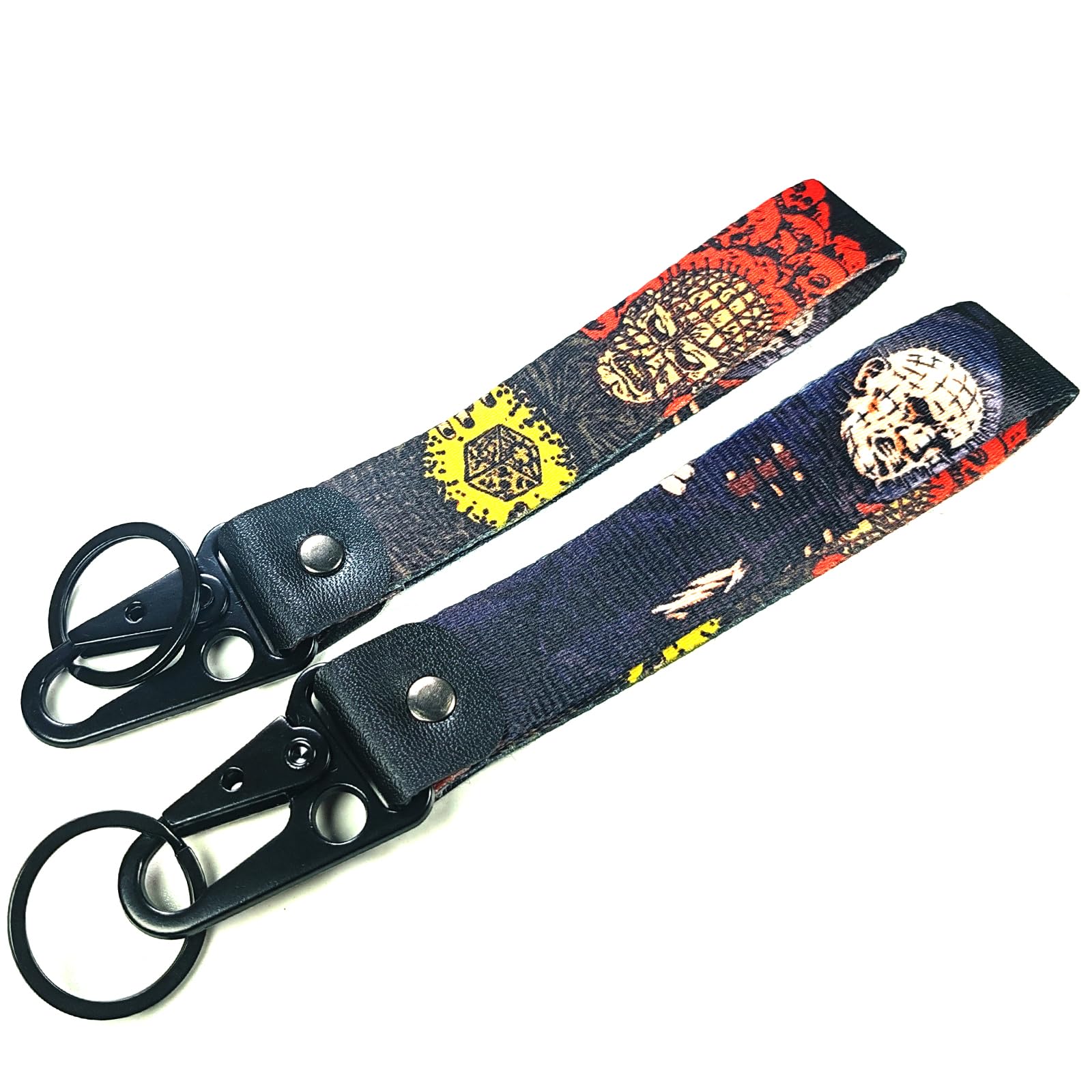1Pack Anime Keychian,Japanese Culture Motorcycle &amp; Auto Key Tags Jet Tag for Car Scooter Keys (AK-3-2-B)