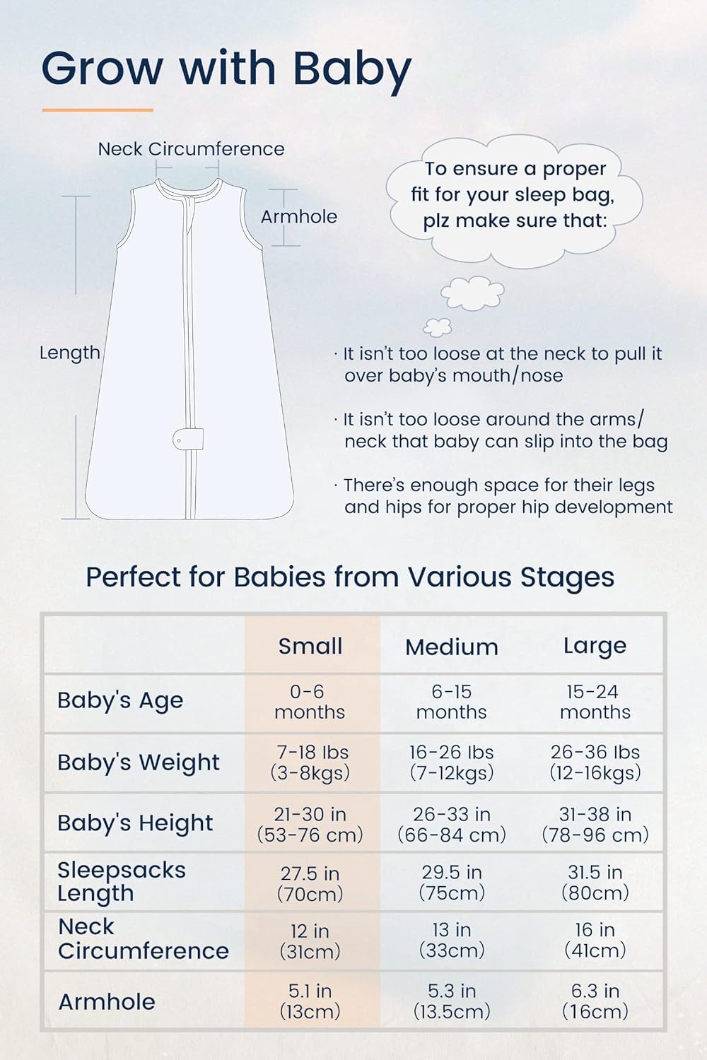 TotAha Sleep Sack 0-6 Months 3-Pack,Stretchy,Buttery Soft Swaddle Transition Sleeping Bag,Light Baby Wearable Blanket with 2-Way Safe Zippers for Boys and Girls, 0.5 TOG