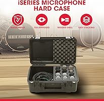 s*k様 SKB12Uミキサーケースとおまけダイナミックマイク Microphone Case for 12 Mics - iSeries | Durable Waterproof Design