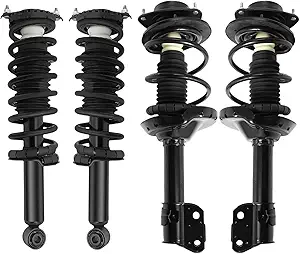 Yindina Complete Front and Rear Shock Absorber Assembly Kit for Subaru Outback (Set of 4)