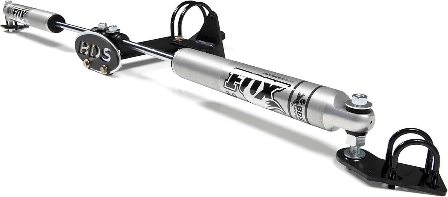 Ford F250/F350 Super Duty BDS Dual Fox 2.0 Steering Stabilizer Kit 2005-2016 4WD