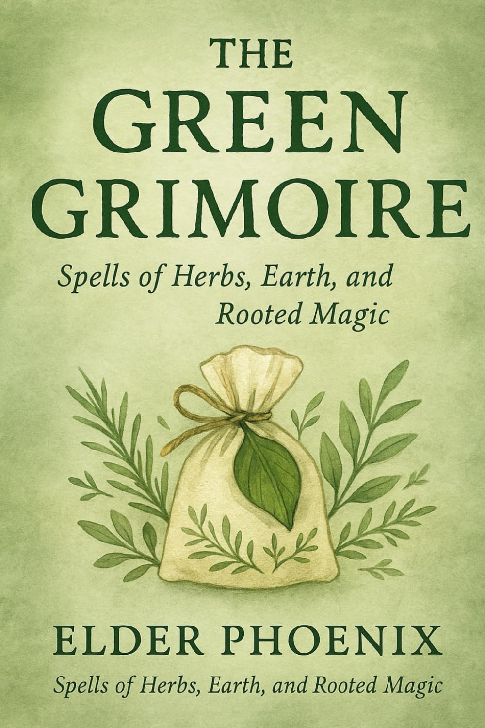The Green Grimoire: Herbal Spells and Natural Magic (Elemental Grimoire Series)