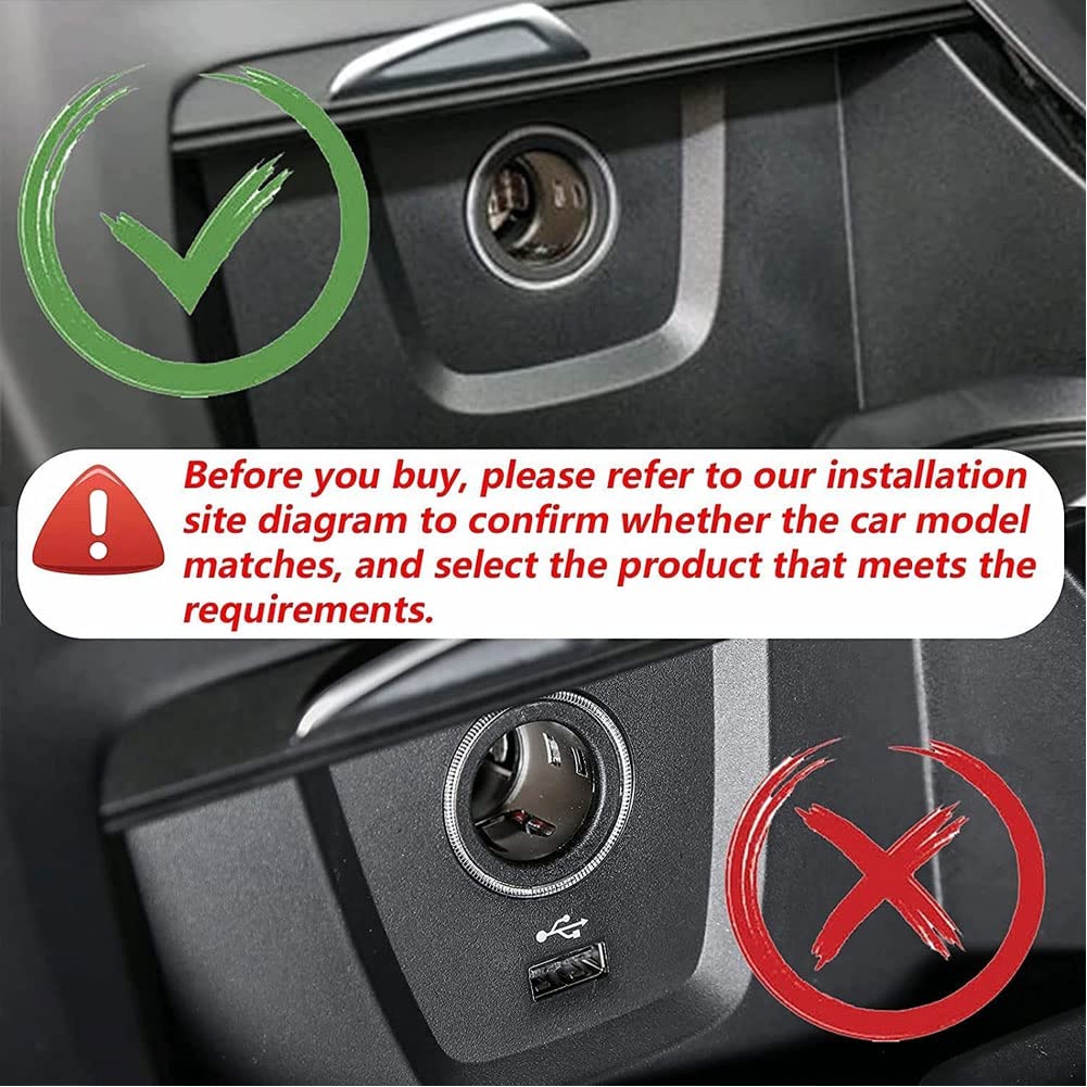 Cargador de Coche Inalámbrico para BM-W X1/X2 2016-2021, Almohadilla de Carga de Carga RáPida de TeléFono Inteligente Consola Central Accesorios Panel con Puerto USB