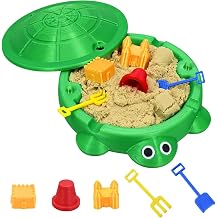Mini Crab Sandbox Zen Garden for Desk,Desktop Sand Tray with Lid for Stress Relief, Funny Office Desk Decor Gift for Coworkers, Birthday, for Coworkers, Friends Crab
