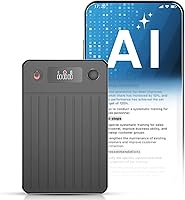 Herpla Note AI Voice Recorder: Transcribe, Summarize & Translate 100+ Languages + Noise Cancelling, App Control for Meetings & Interviews