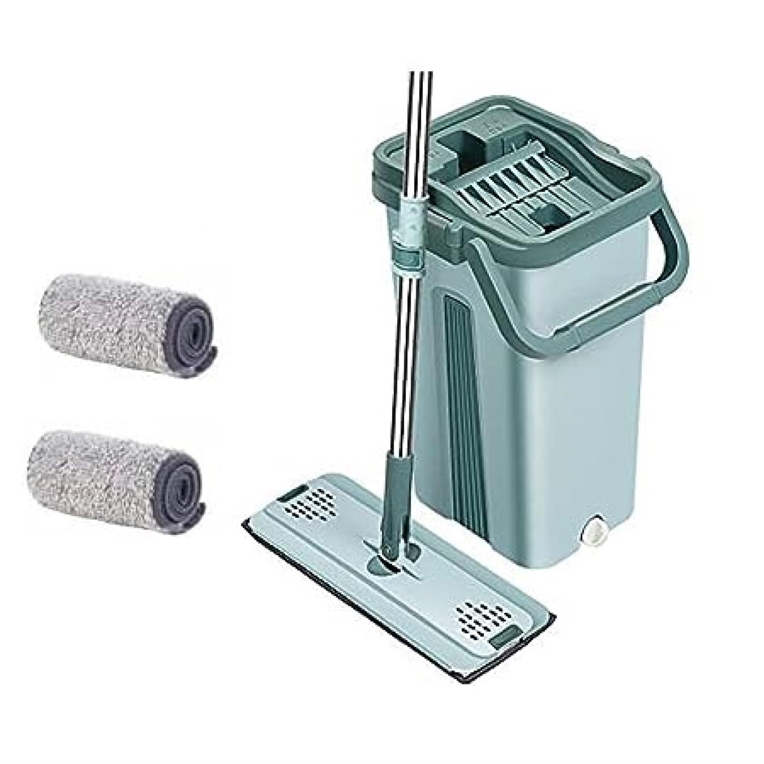 UPKARANWALE Green Flat mop, Flat mop with Bucket, Microfiber mops for Floor Cleaning, Flat mop Stick, Cleaning mops, swiffer mop for Floor Cleaning, with 2 Soft Refill Pads & Handle (B08ZSWLDTF) Amazon Price History, Amazon Price Tracker