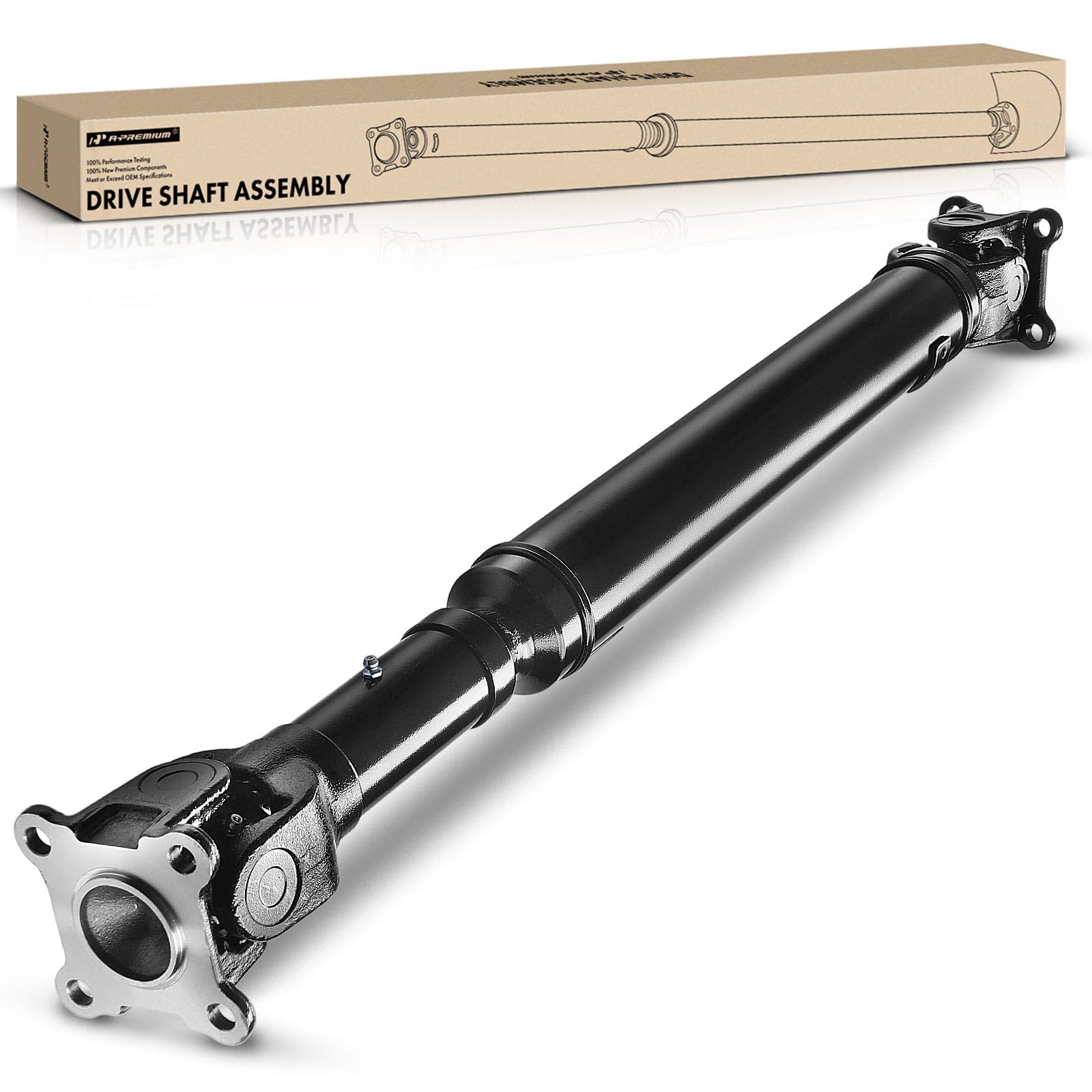 A-Premium Front Driveshaft Prop Shaft Assembly Compatible with Toyota 4Runner 2003-2009 Lexus GX460 2010-2021 GX470 2003-2009 V8 4.6L 4.7L