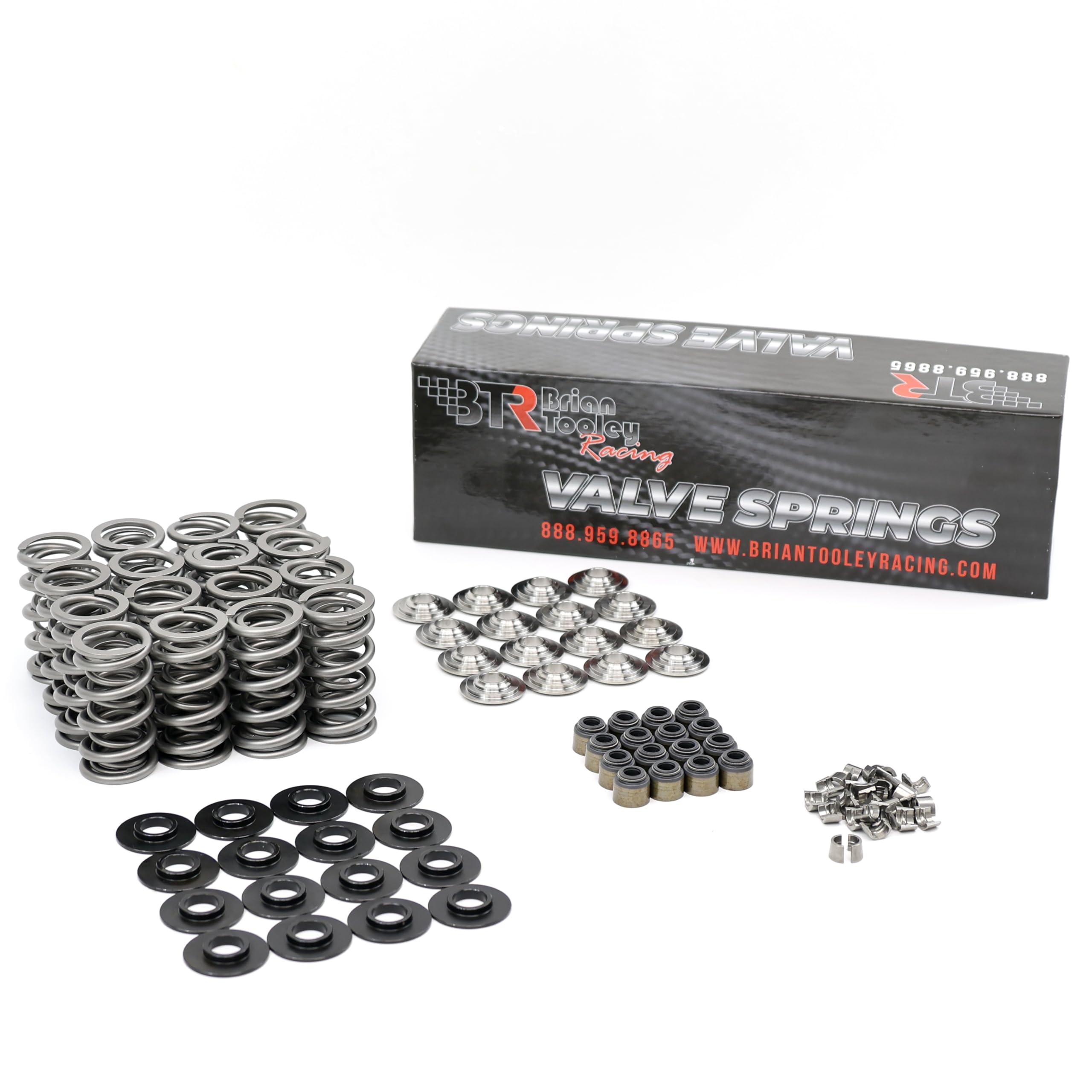 Amazon.com: BTR Brian Tooley Racing LS Dual Valve Spring Kit .685