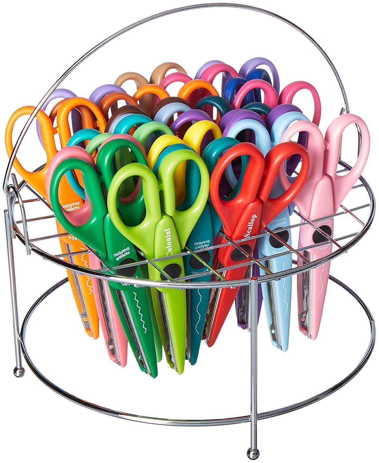 Amazon.com: Armada Art Large Wire Scissor Stand - Holds 30
