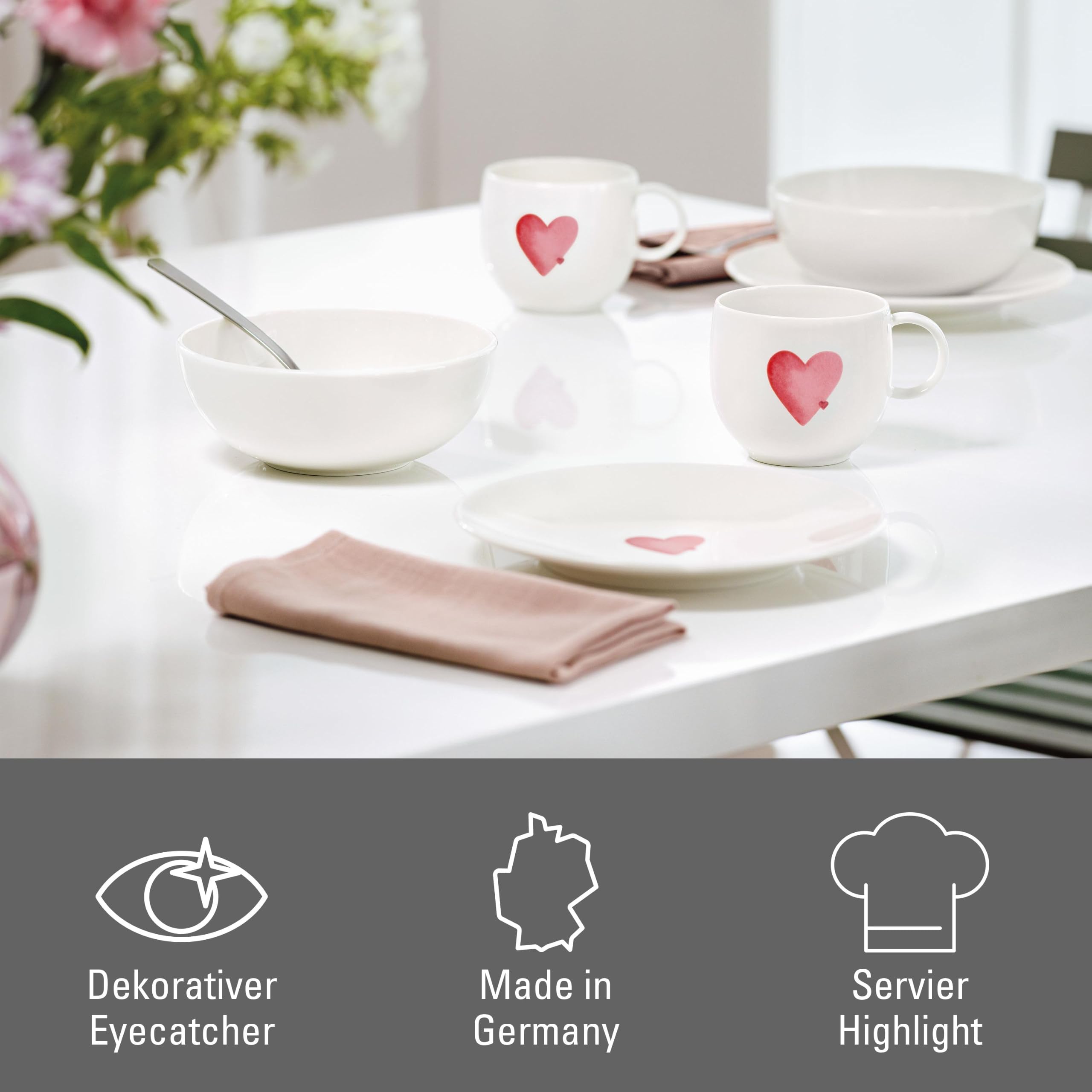Villeroy & Boch – With Love Frühstücks-/ Dessertteller 
