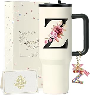 Personalisierte Geschenke für Frauen, Thermobecher mit Strohhalm