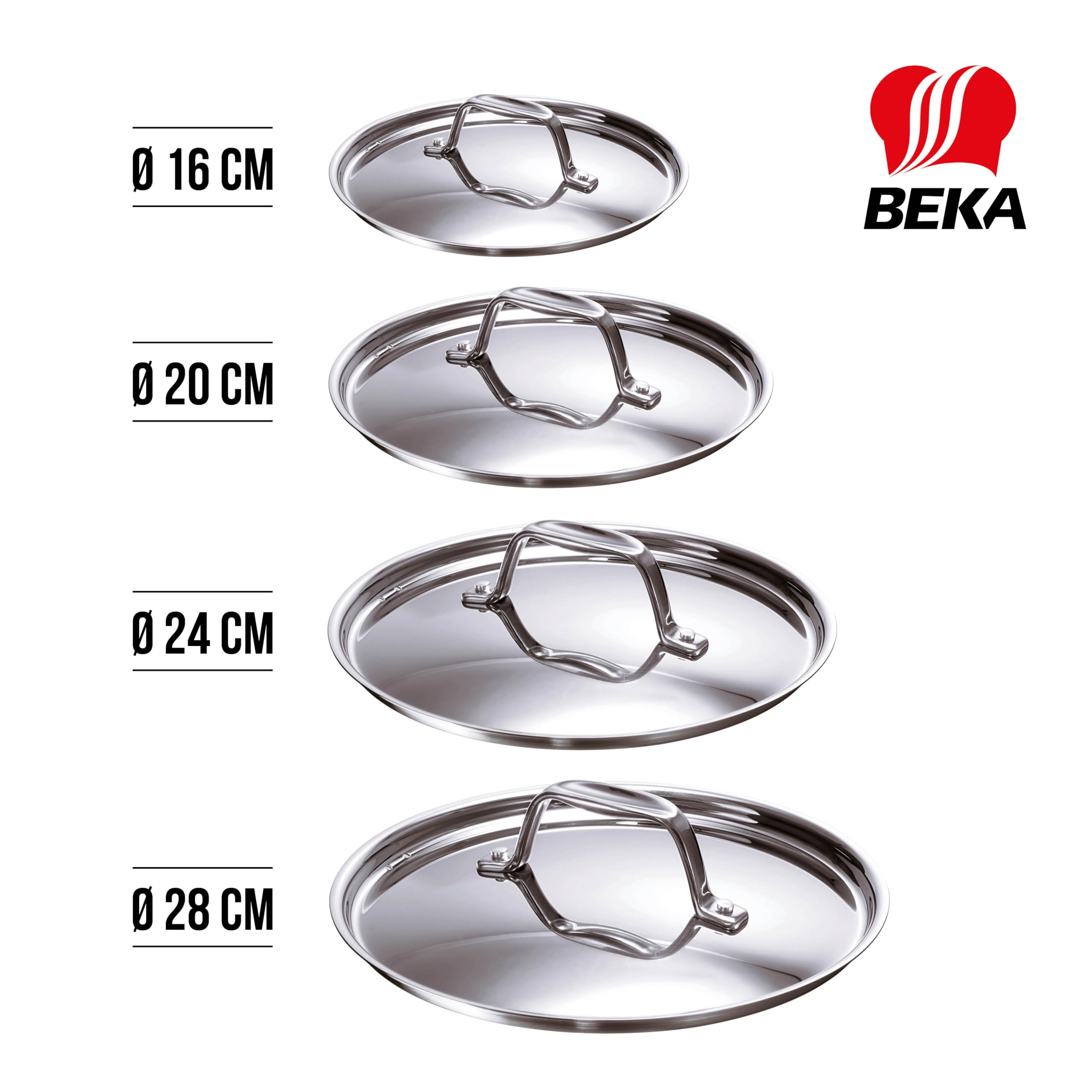 Deksel 18 cm - Glas - BergHOFF|Gem Line | 5413821072982